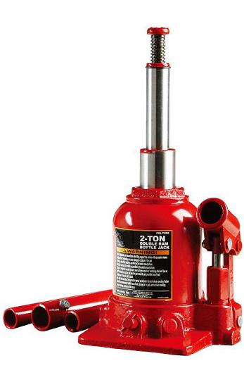 Cric Bouteille Double Vérin 2T