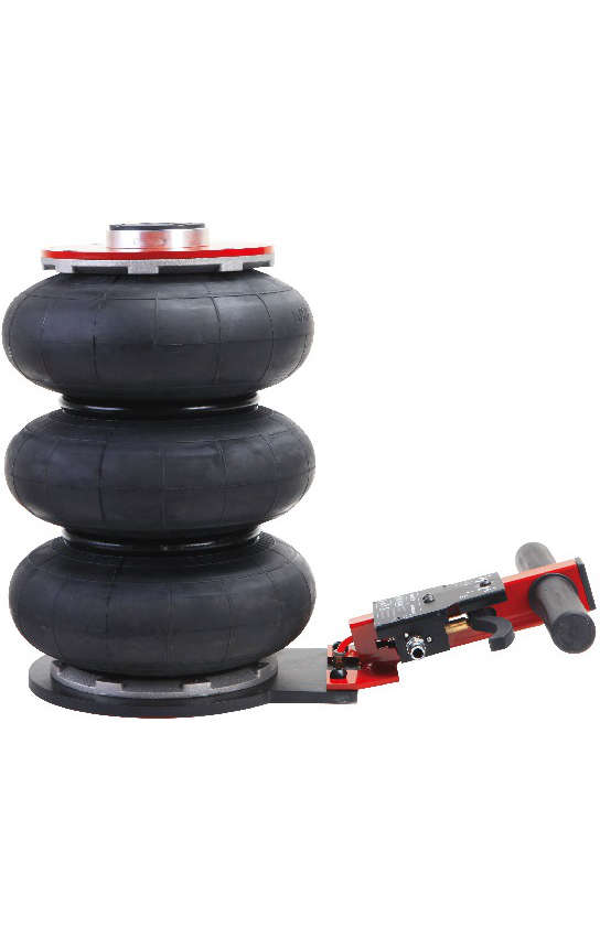 Cric Pneumatique 3 Boudins 2 Tonnes