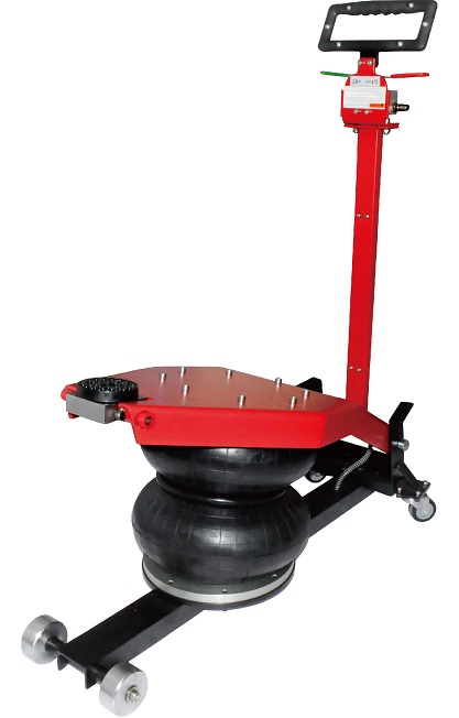 Cric Rouleur Pneumatique 2 Boudins 3 Tonnes