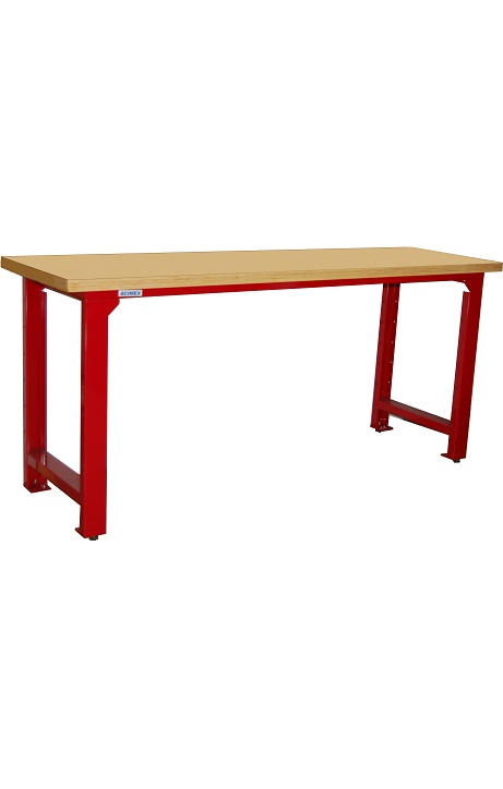 Établi D'atelier Modulaire Bois Métal 2m