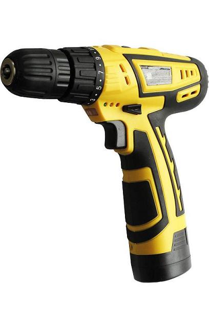 Perceuse Sans Fil 10,8V 34 Nm + 2 Batteries Li-Ion