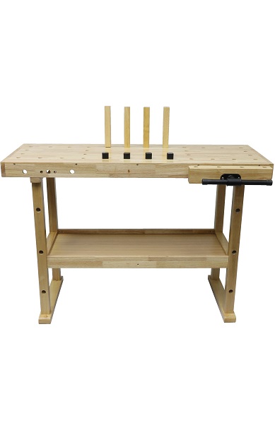 Établi Bois De Menuisier 1,2m 1 Étau